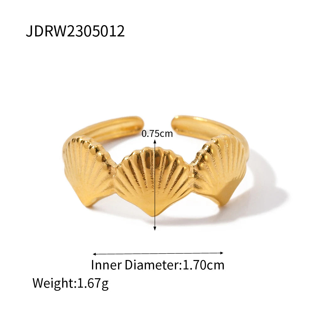 Marine-Inspired Ring