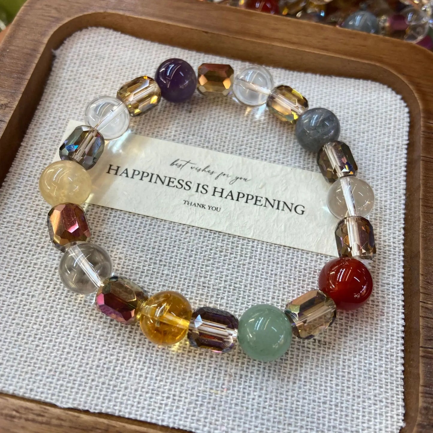 Candy natural crystal bracelet