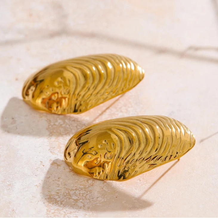 Shell Stud Earrings