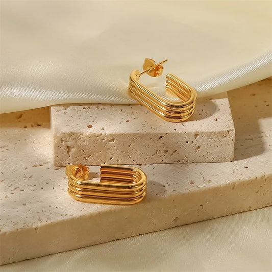 U-shaped Open Earrings