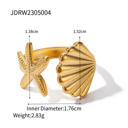 Marine-Inspired Ring