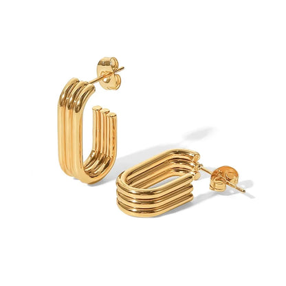U-shaped Open Earrings