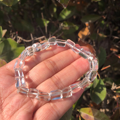 Natural White Clear  Bracelet