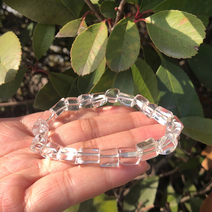 Natural White Clear  Bracelet