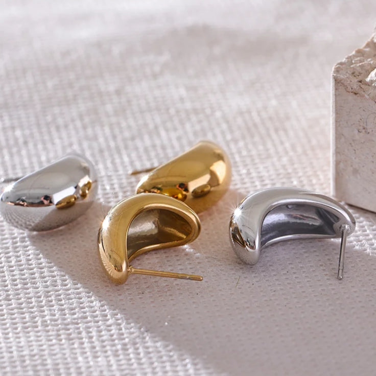 Arc-shaped Earrings