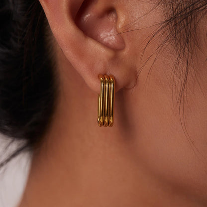 U-shaped Open Earrings