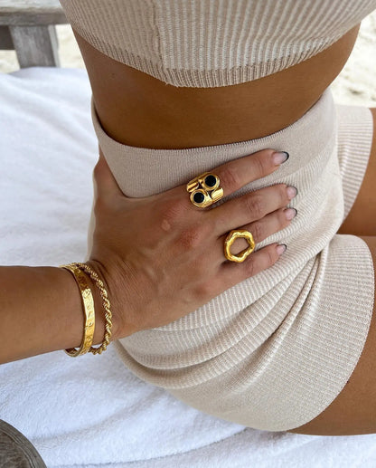 Marine-Inspired Ring