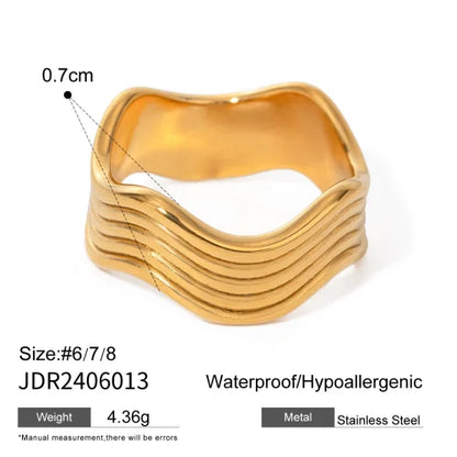Geometric Fashion Ring