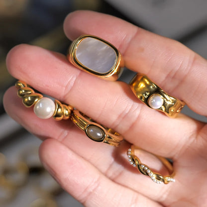 Geometric Fashion Ring