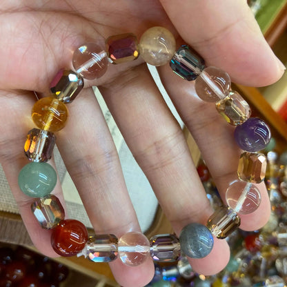 Candy natural crystal  bracelet