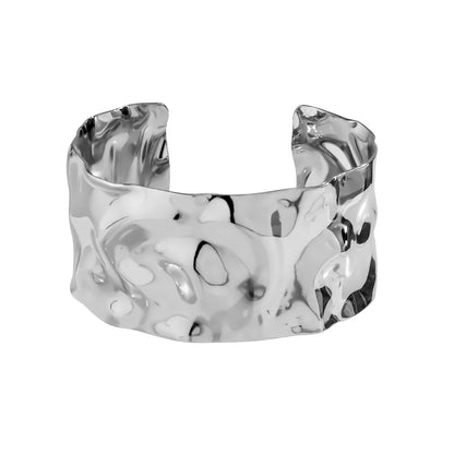Exquisite Classic Bump Pattern Openning Bangles Bracelet