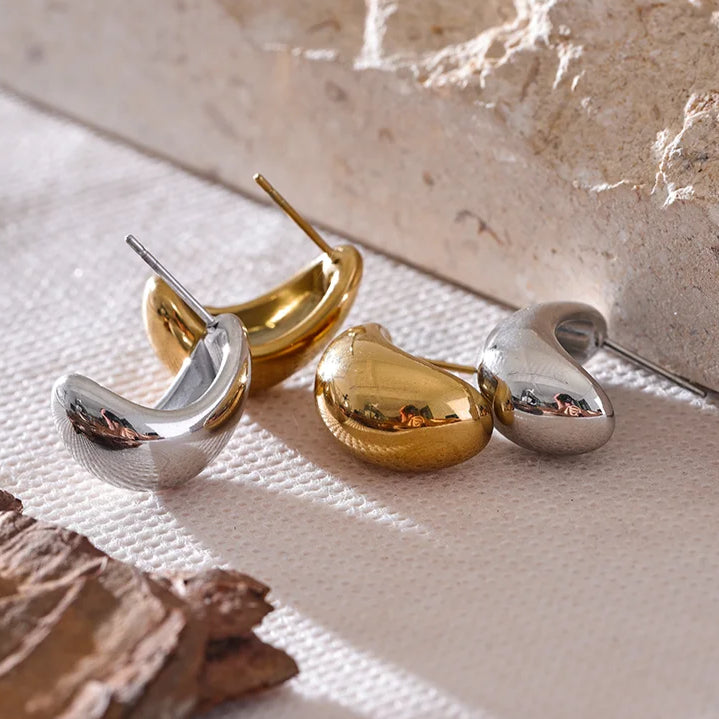 Arc-shaped Earrings