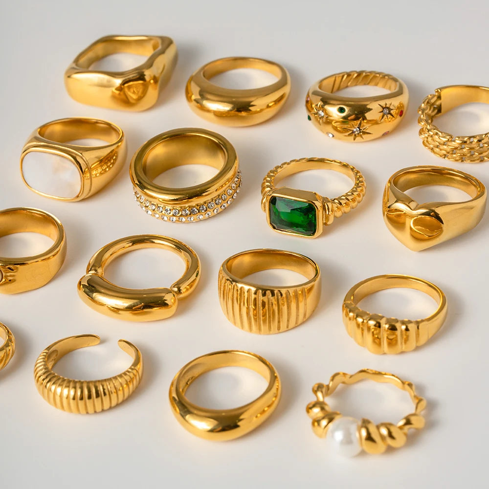Geometric Fashion Ring