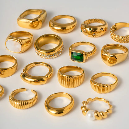 Geometric Fashion Ring