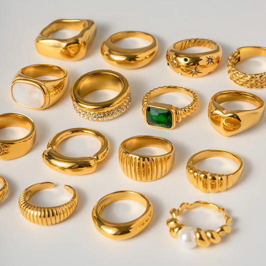 Geometric Fashion Ring