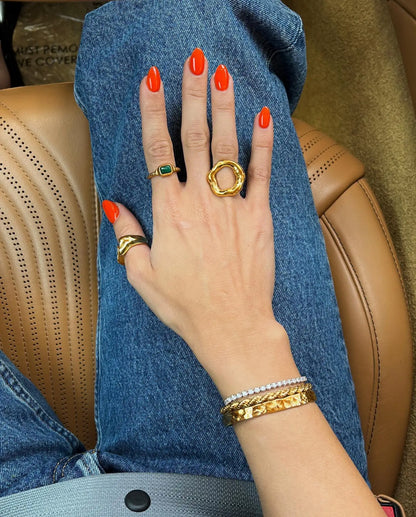 Marine-Inspired Ring