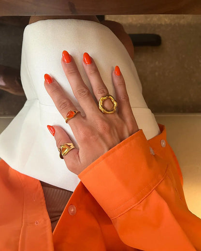 Marine-Inspired Ring