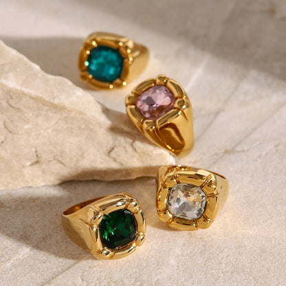 Colorful Square Cubic Ring