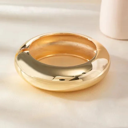 Wide Asymmetrical Resin Bracelet