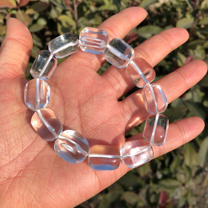 Natural White Clear  Bracelet