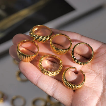 Geometric Fashion Ring