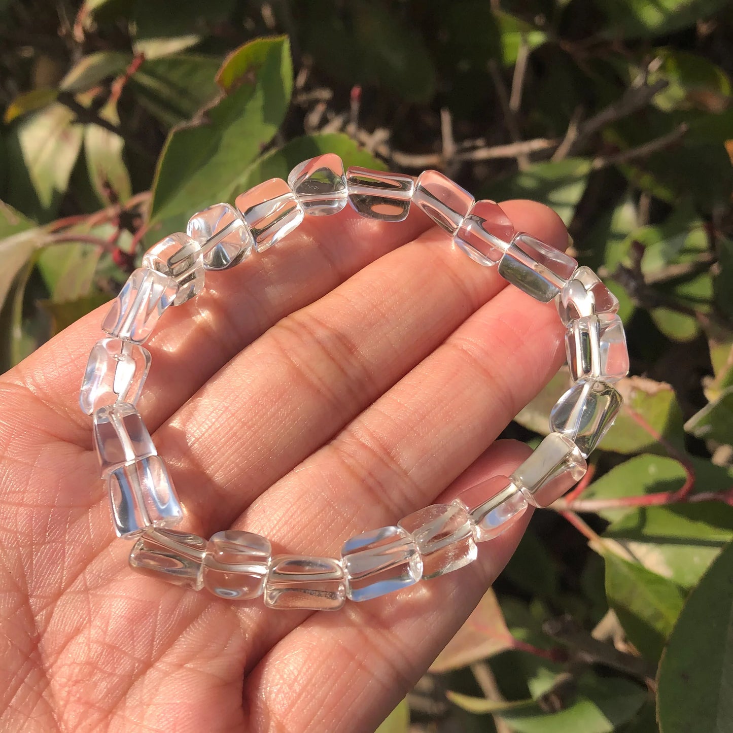 Natural White Clear  Bracelet