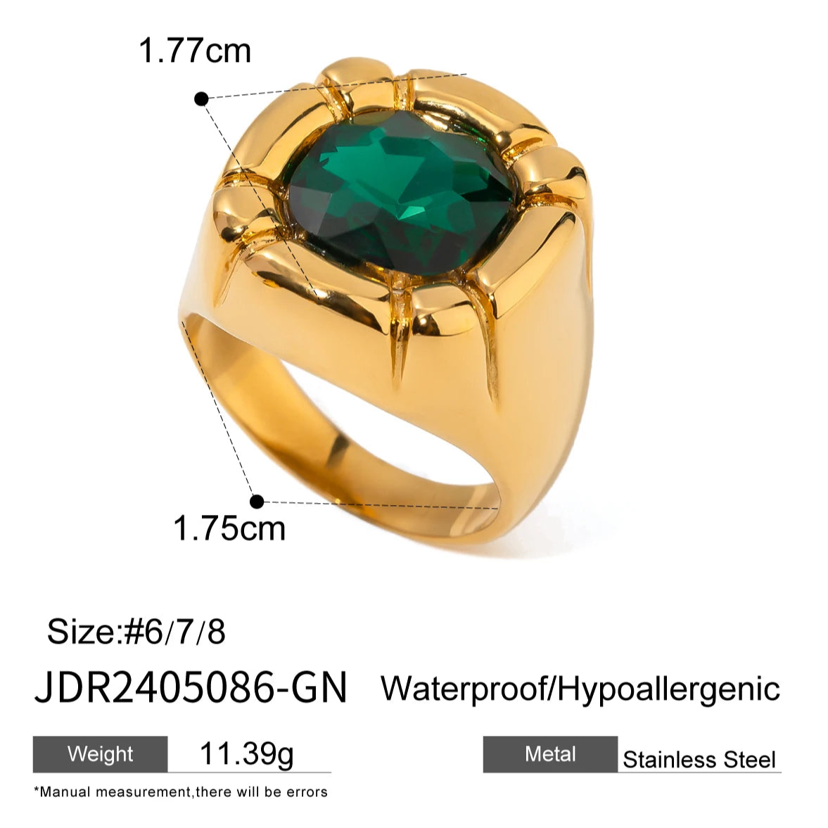 Colorful Square Cubic Ring