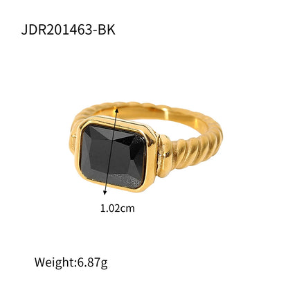 Geometric Fashion Ring