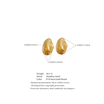 Shell Stud Earrings