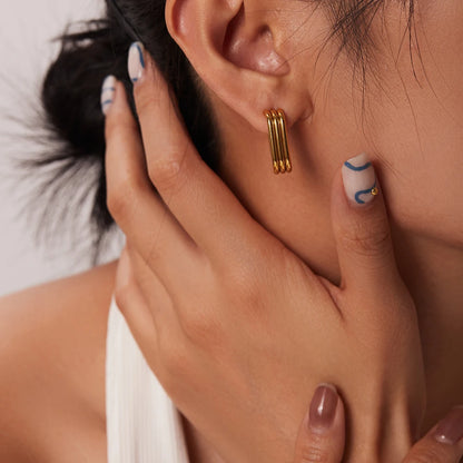 U-shaped Open Earrings