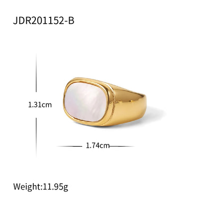Geometric Fashion Ring