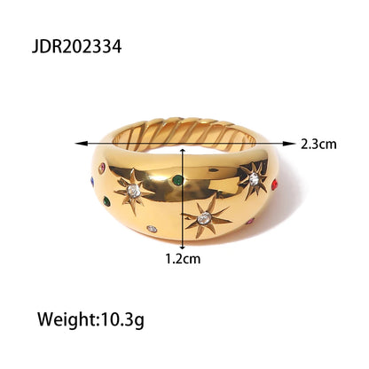Geometric Fashion Ring