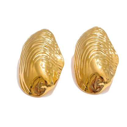 Shell Stud Earrings