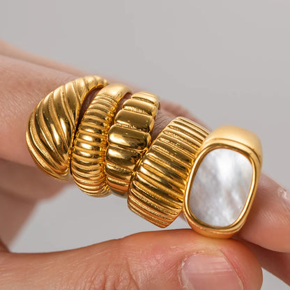 Geometric Fashion Ring