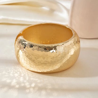 Wide Asymmetrical Resin Bracelet