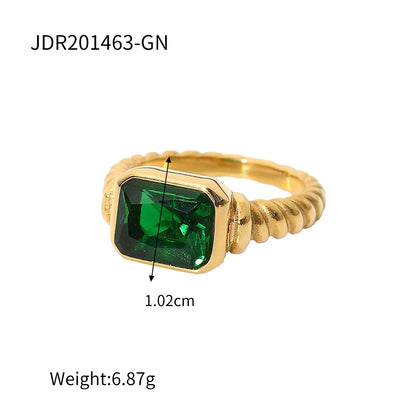 Geometric Fashion Ring
